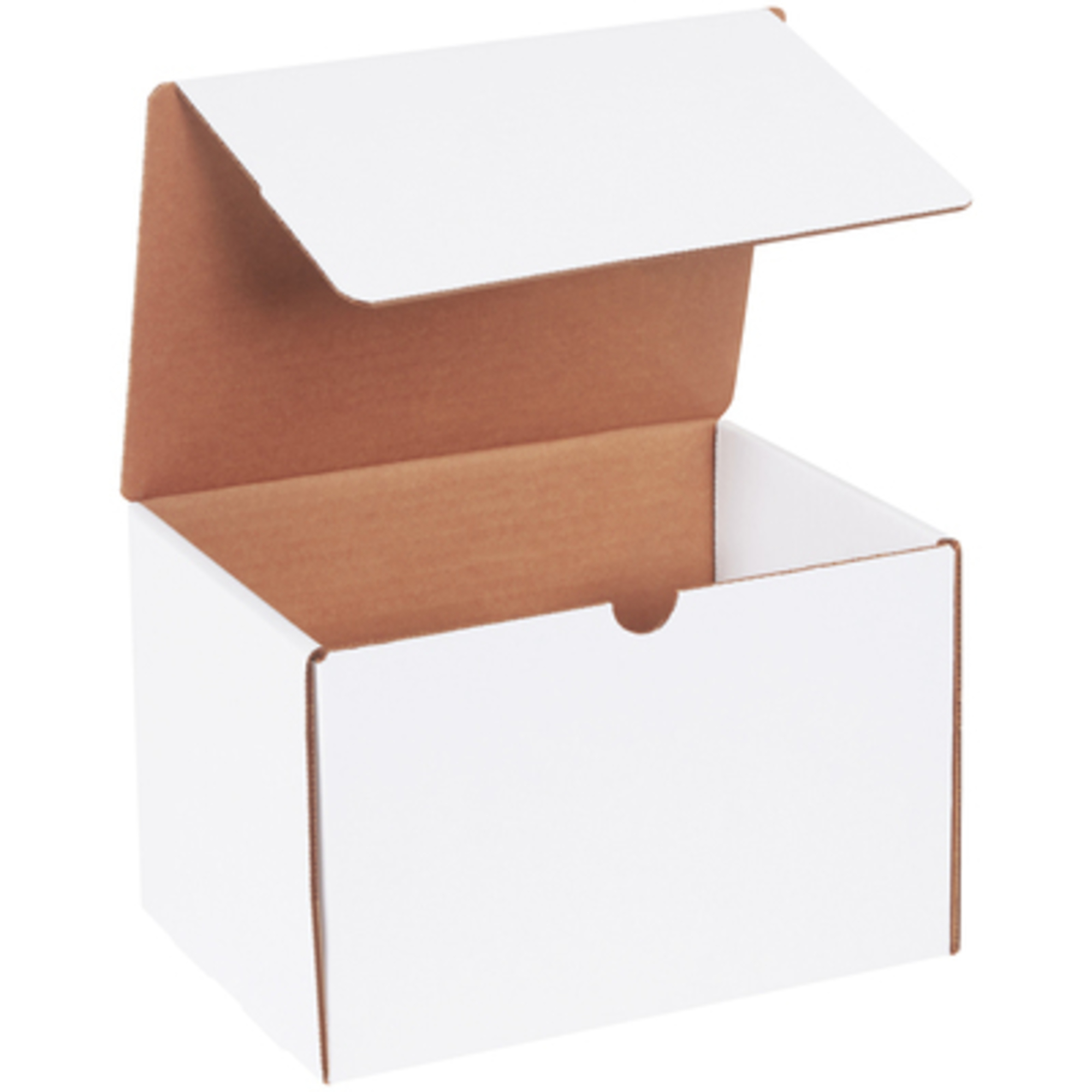Stock Packaging White Mailing Boxes — 9in. x 6.5in. x 6in., 50 Pcs, Model# ML966